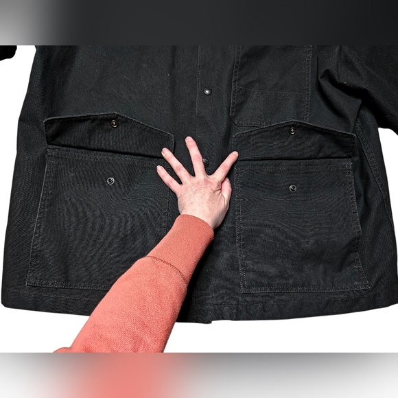 Filson | Tin Cloth Cruiser Jacket | Raven Black | Mens | XL - Picture 9 of 16